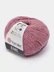 Розовый пряжа YarnArt Jeans