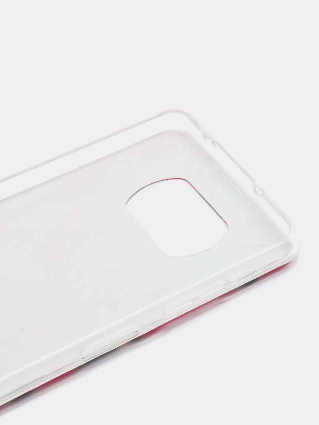 Светло-оранжевый чехол силиконовый для Xiaomi Poco X3 NFC/ Poco X3 Pro (Сяоми Поко Х3 Про), с рисунком