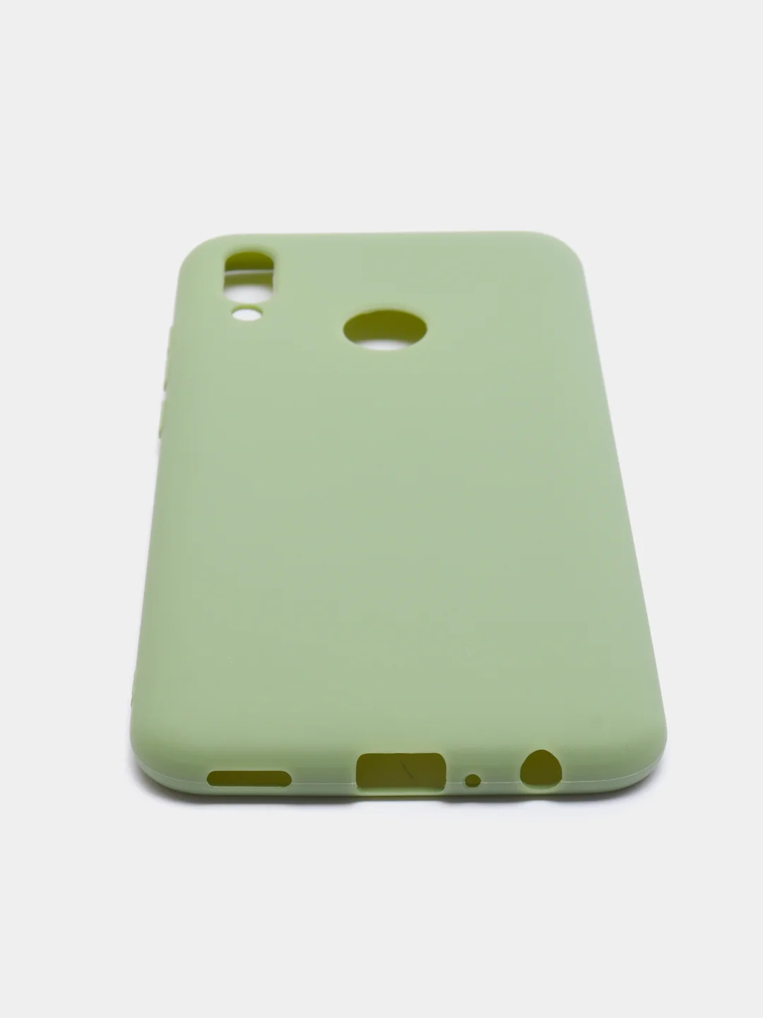 Оливковый чехол силиконовый для Huawei P Smart 2019/10 Lite, матовый