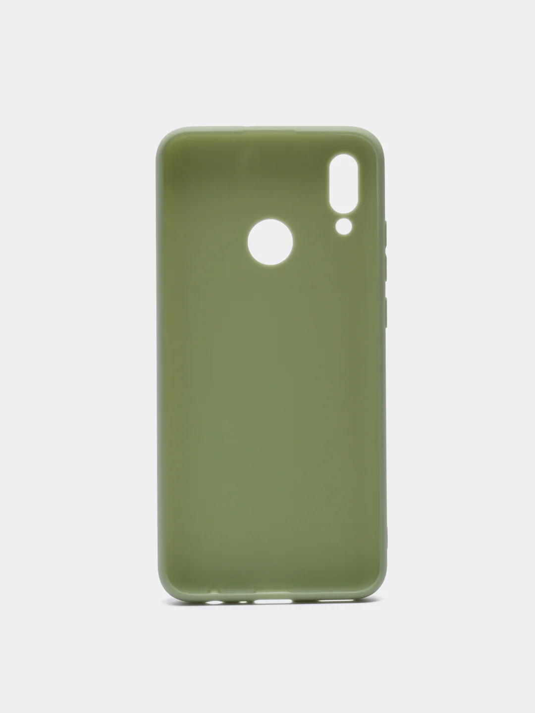 Оливковый чехол силиконовый для Huawei P Smart 2019/10 Lite, матовый