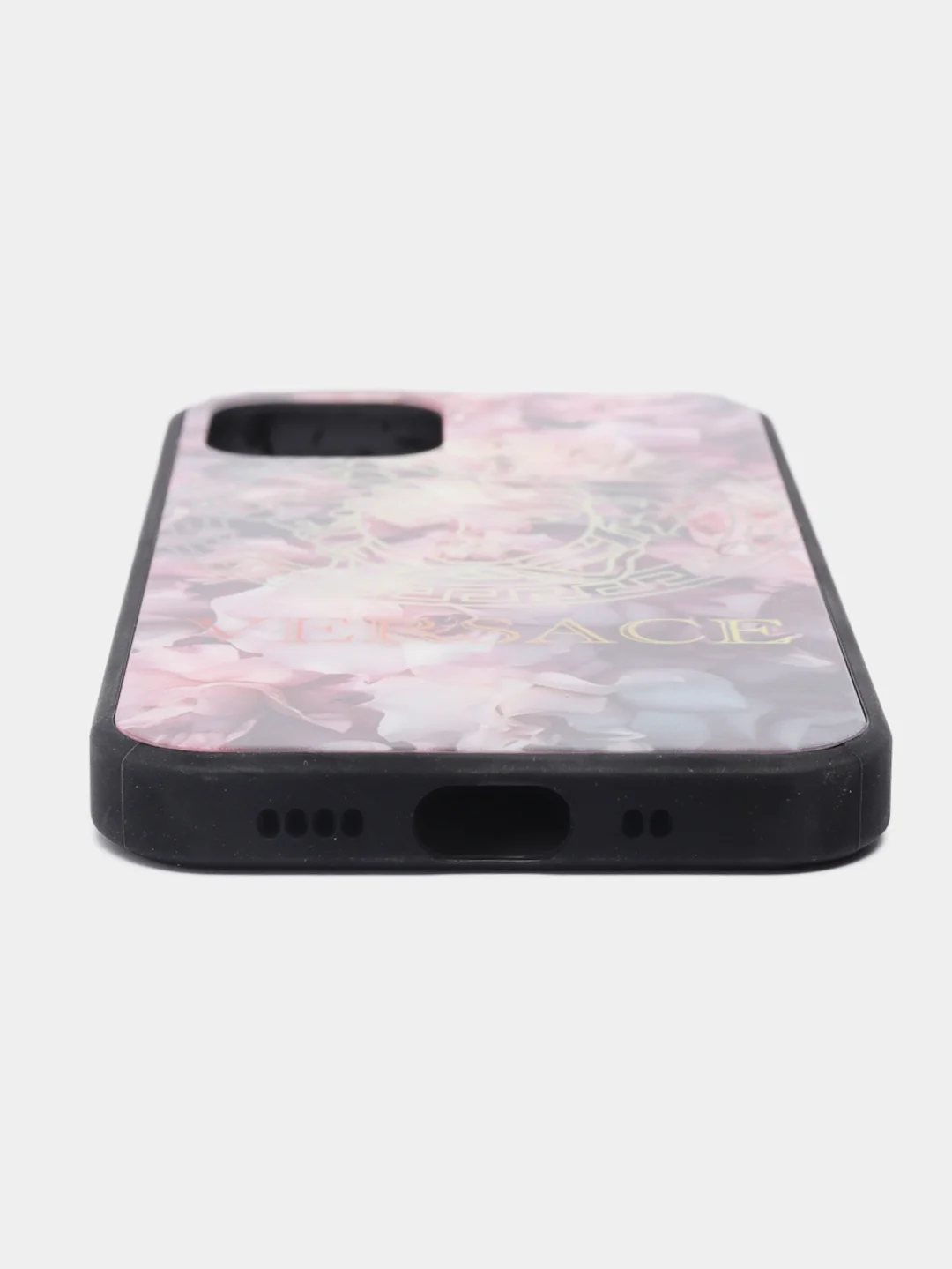 Коралловый меланж чехол с рисунком iPhone X, XS, 11 Pro, 12 Mini, стеклянная поверхность