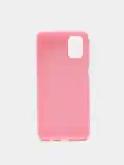Розовый чехол Samsung Galaxy M31s, Самсунг Галакси М31с силиконовый, цветной, матовый