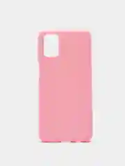 Розовый чехол Samsung Galaxy M31s, Самсунг Галакси М31с силиконовый, цветной, матовый