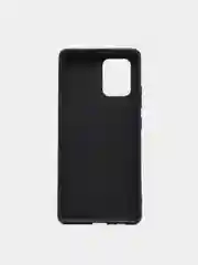 Черный чехол Samsung Galaxy S10 Lite, Самсунг Галакси С10 Лайт, силиконовый, цветной, матовый