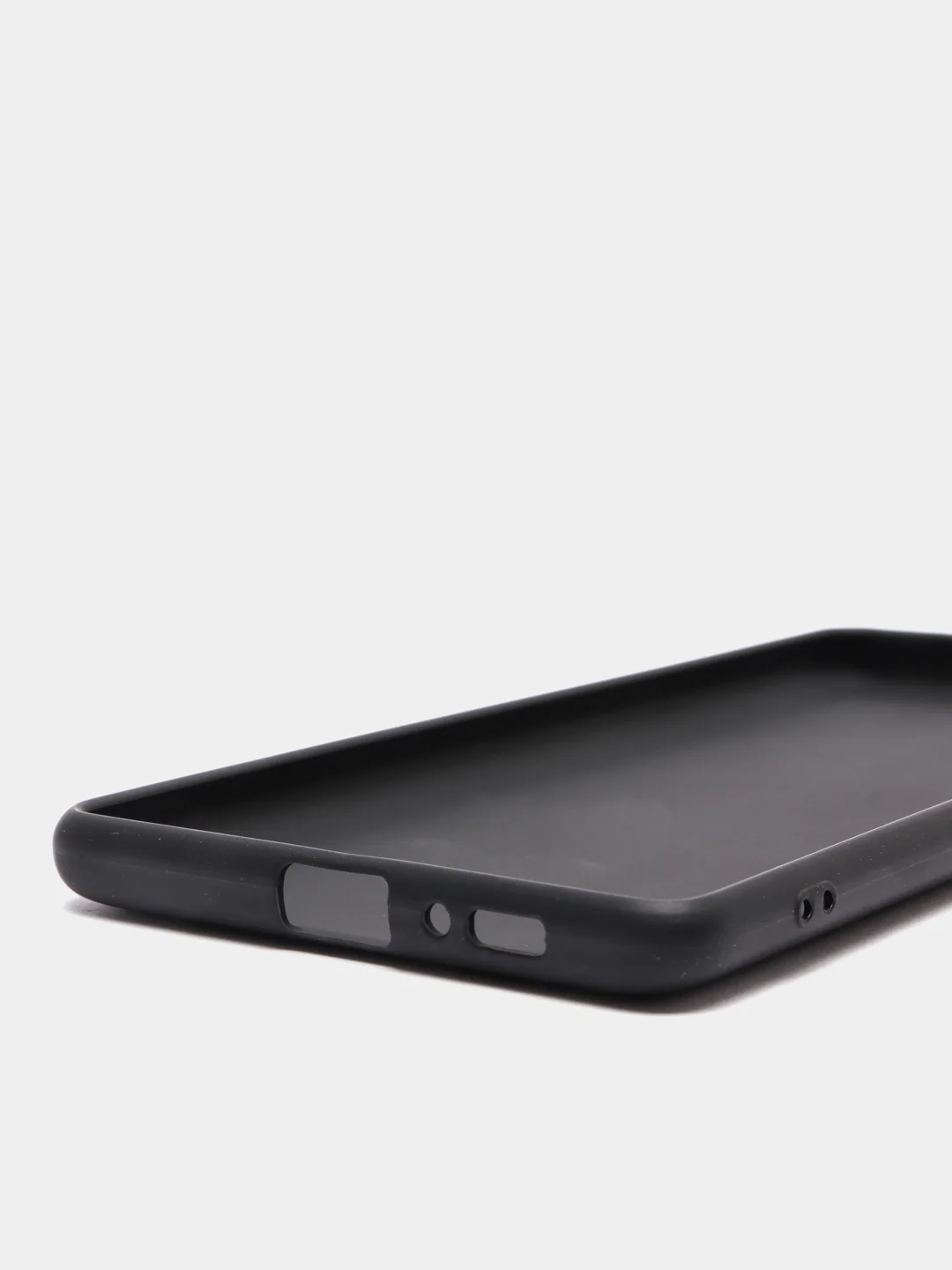 Черный чехол Samsung Galaxy S10 Lite, Самсунг Галакси С10 Лайт, силиконовый, цветной, матовый