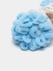 Голубой пряжа Alize puffy