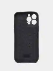 Темно-синий чехол IPhone 13 / 13 Mini / 13Pro / 13ProMax силиконовый, имитация кожи