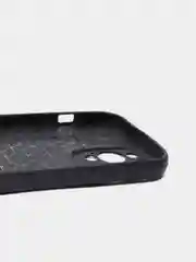 Темно-синий чехол IPhone 13 / 13 Mini / 13Pro / 13ProMax силиконовый, имитация кожи
