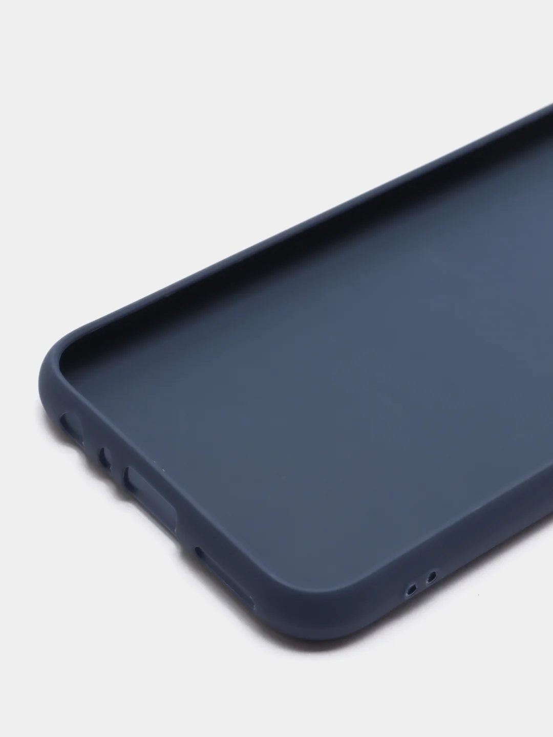 Темно-синий чехол Xiaomi Redmi Note 8 / Redmi Note 8 2021, Редми Нот 8, силиконовый цветной матовый