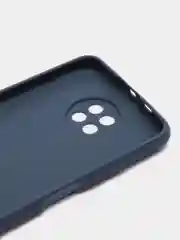 Темно-синий чехол для Xiaomi Redmi Note 9T, силиконовый, матовый, однотонный