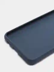 Темно-синий чехол для Xiaomi Redmi Note 9T, силиконовый, матовый, однотонный