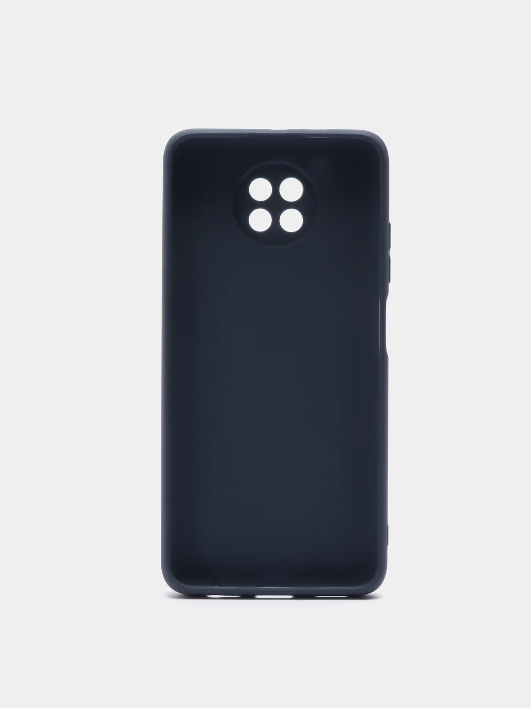 Темно-синий чехол для Xiaomi Redmi Note 9T, силиконовый, матовый, однотонный