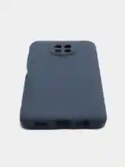 Темно-синий чехол для Xiaomi Redmi Note 9T, силиконовый, матовый, однотонный