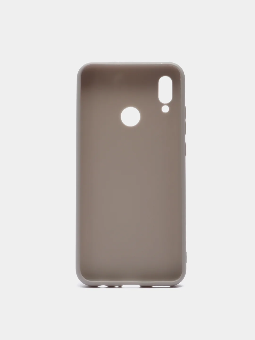 Серый чехол силиконовый для Huawei P Smart 2019/10 Lite, матовый