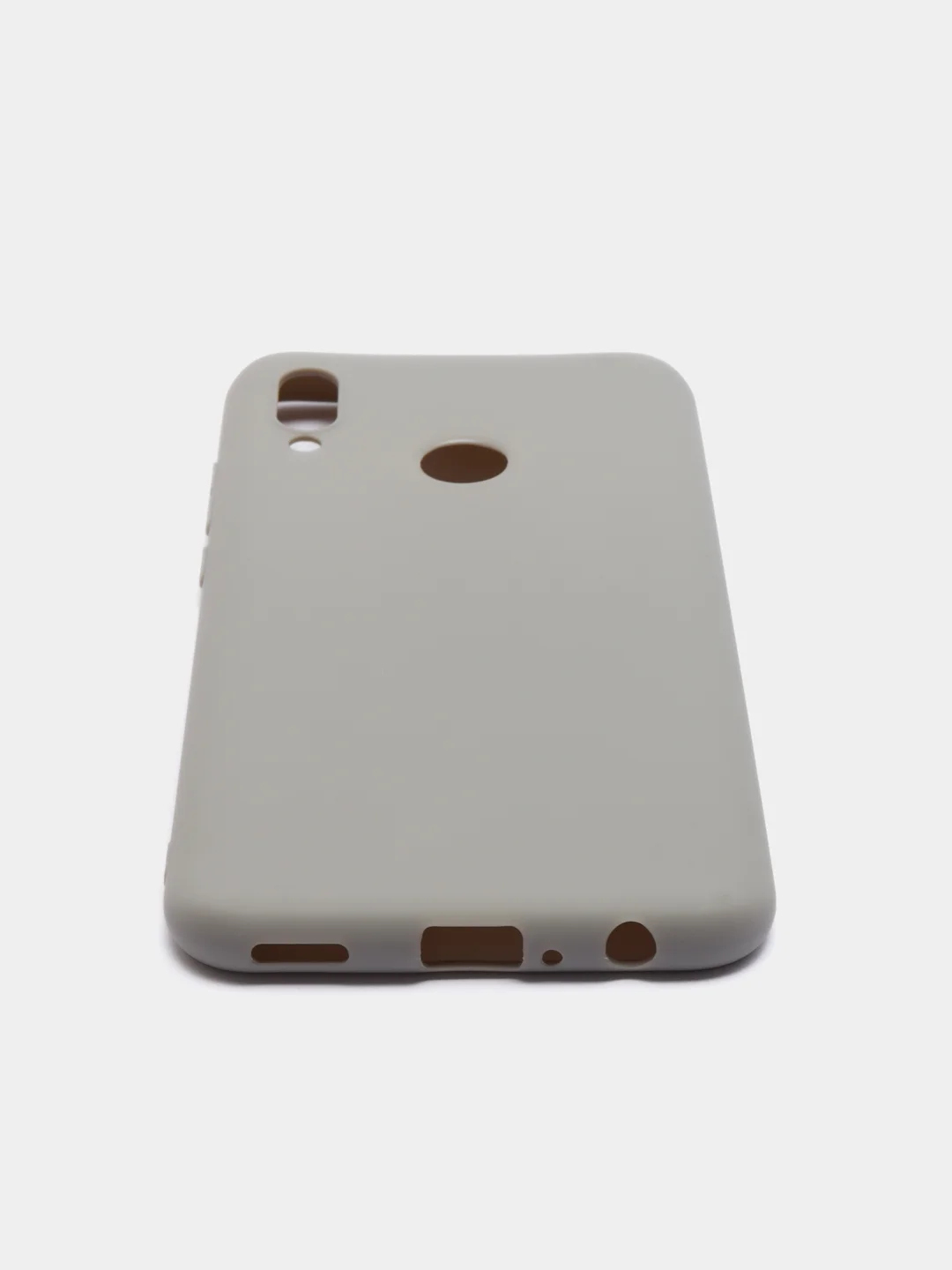 Серый чехол силиконовый для Huawei P Smart 2019/10 Lite, матовый
