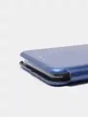 Синий чехол-книжка для Samsung Galaxy A01 Core (Самсунг Галакси А01 Кор)