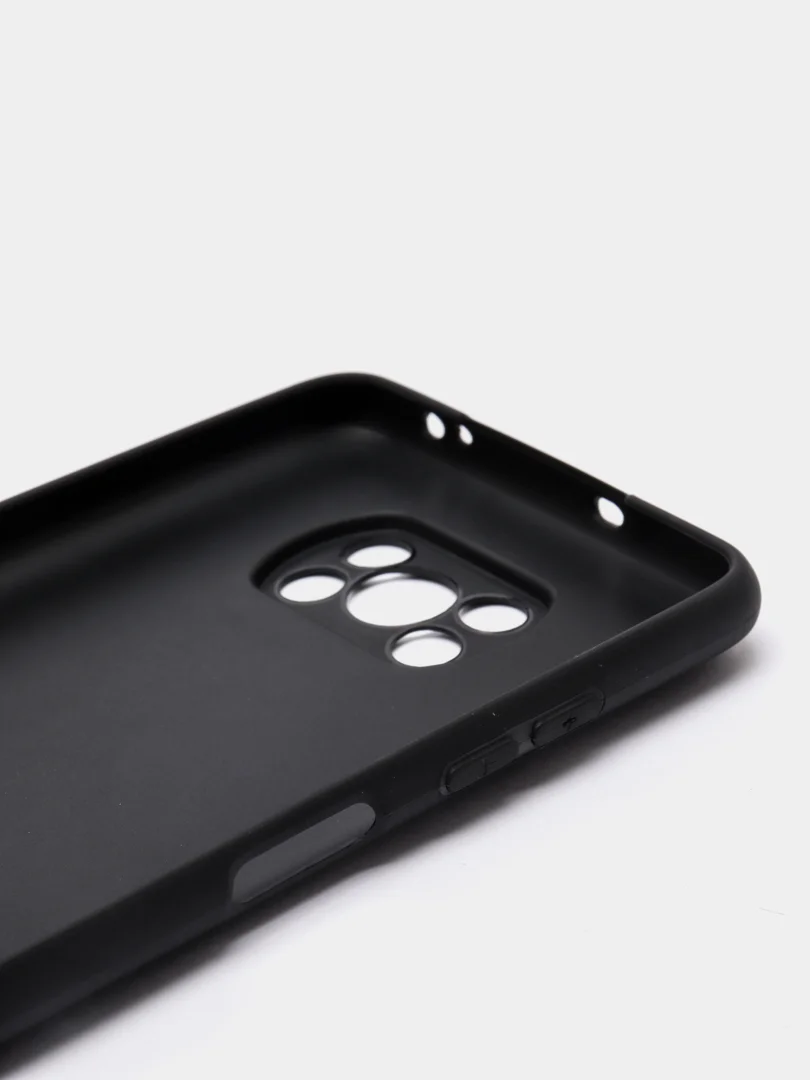 Черный чехол силиконовый для Xiaomi Redmi Note 10 Pro,Note 10,Poco X3,X3 GT,Note 10T,Mi 11 Lite