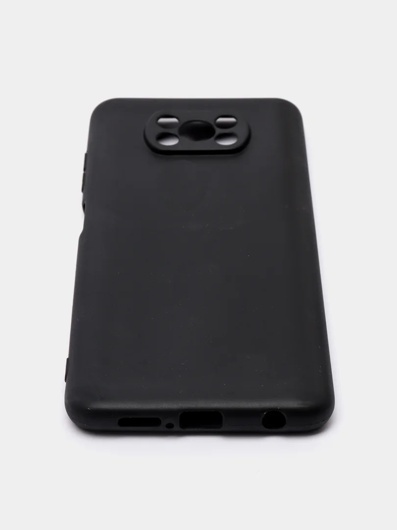 Черный чехол силиконовый для Xiaomi Redmi Note 10 Pro,Note 10,Poco X3,X3 GT,Note 10T,Mi 11 Lite