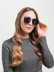 Черный очки женские солнцезащитные