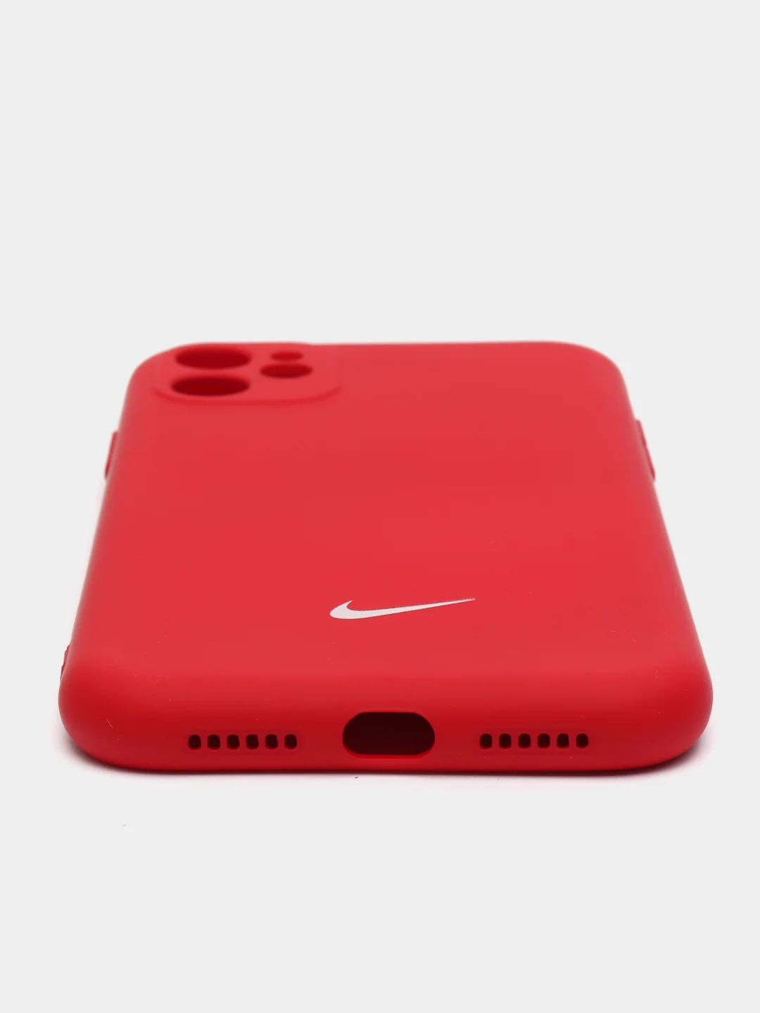 Алый чехол силиконовый на iPhone 13, 12, 11, XR, 7, 8, SE, 8+, 7+, 6s, 6, Pro, Max