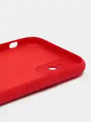 Алый чехол силиконовый на iPhone 13, 12, 11, XR, 7, 8, SE, 8+, 7+, 6s, 6, Pro, Max