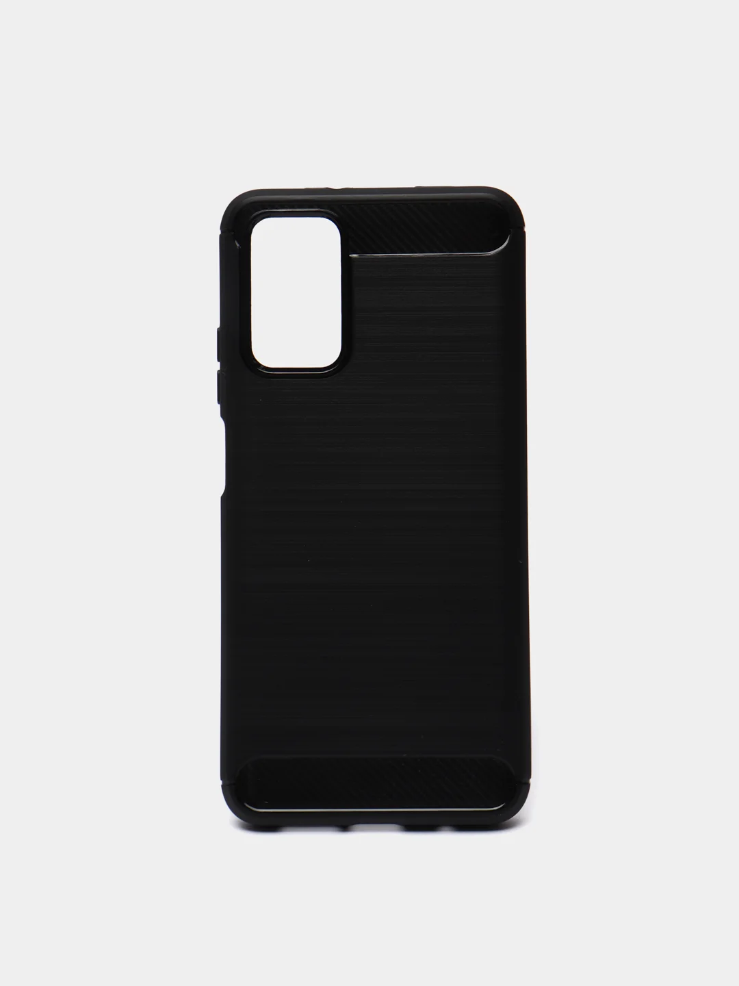 Черный чехол для Xiaomi Redmi 9T, имитация вставок под карбон
