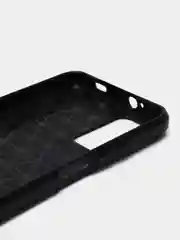 Черный чехол для Xiaomi Redmi 9T, имитация вставок под карбон