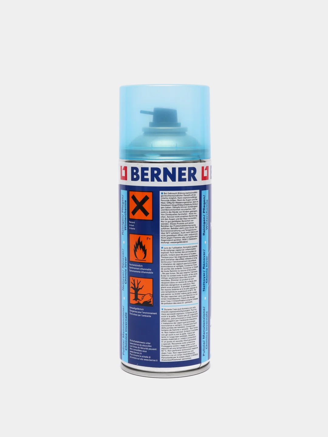 BERNER Очиститель карбюратора и инжектора 520ml