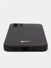 Черный чехол силиконовый на iPhone 13, 12, 11, XR, 7, 8, SE, 8+, 7+, 6s, 6, Pro, Max