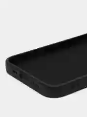 Черный чехол силиконовый на iPhone 13, 12, 11, XR, 7, 8, SE, 8+, 7+, 6s, 6, Pro, Max