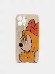 Бежевый меланж чехол силиконовый на iPhone 13, 12, 11, XR, 7, 8, SE, 8+, 7+, 6s, 6, Pro, Max