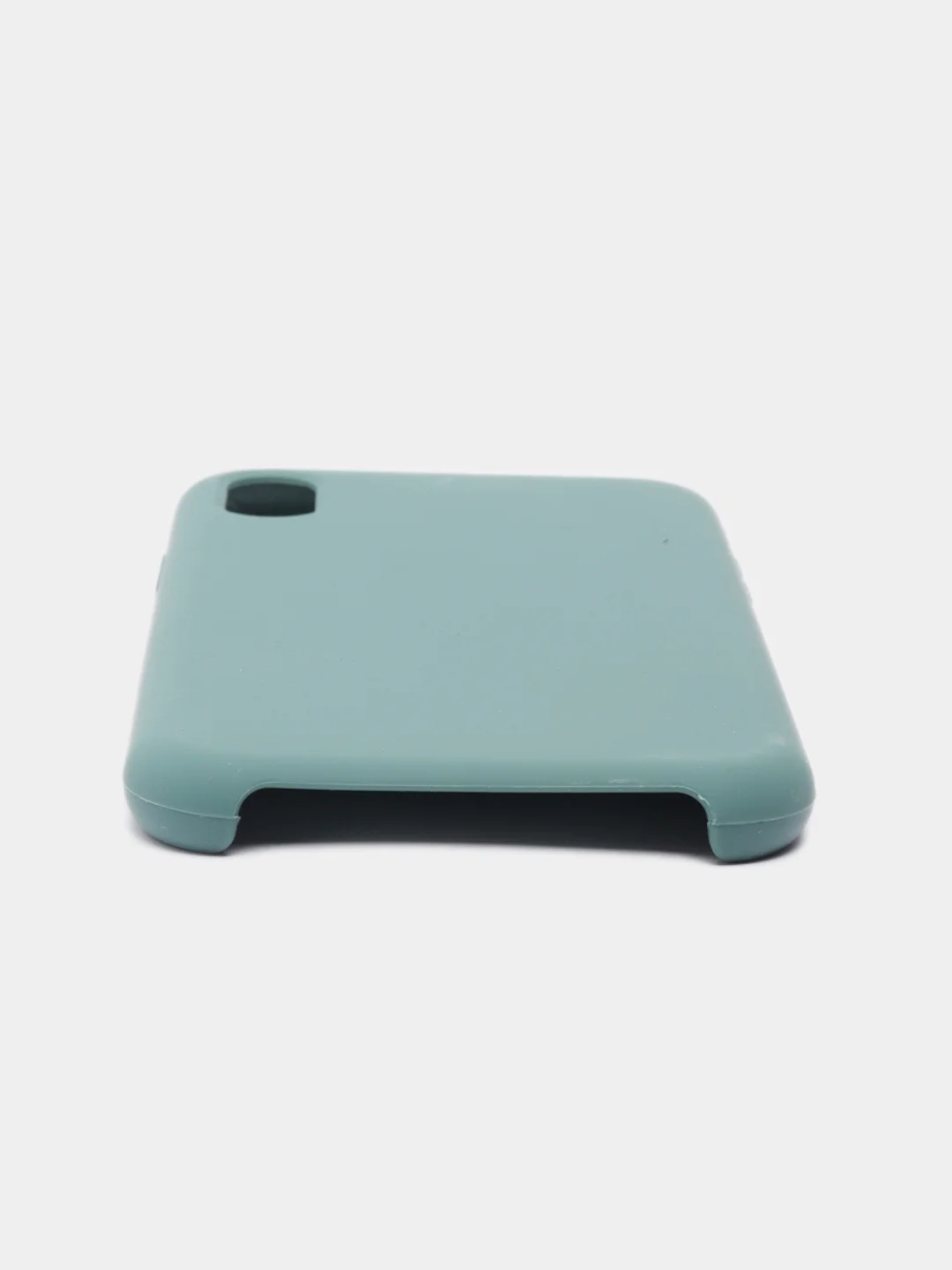 Тёмно-бирюзовый защитный силиконовый чехол Silicone Cover iPhone X, XS, XR, XS Max