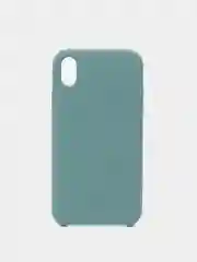 Тёмно-бирюзовый защитный силиконовый чехол Silicone Cover iPhone X, XS, XR, XS Max