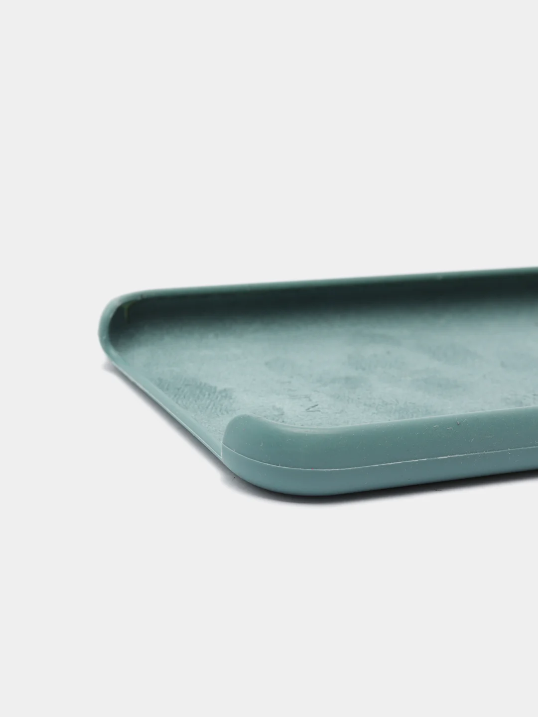 Тёмно-бирюзовый защитный силиконовый чехол Silicone Cover iPhone X, XS, XR, XS Max