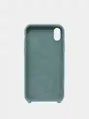 Тёмно-бирюзовый защитный силиконовый чехол Silicone Cover iPhone X, XS, XR, XS Max