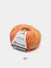 Манго пряжа YarnArt Jeans Tropical 55% Хлопок 45% Акрил 50г 160м  Ярн Арт Джинс Тропикал
