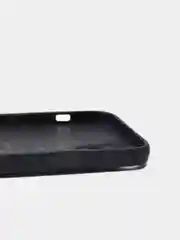 Темно-синий чехол IPhone 13 / 13 Mini / 13Pro / 13ProMax силиконовый, имитация кожи