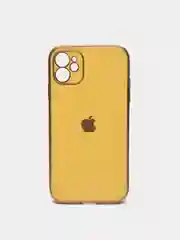 Желтый чехол силиконовый для Apple iPhone 12mini/12promax/12pro/12/11//11pro/11promax/MAX/7/8/7+