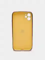 Желтый чехол силиконовый для Apple iPhone 12mini/12promax/12pro/12/11//11pro/11promax/MAX/7/8/7+
