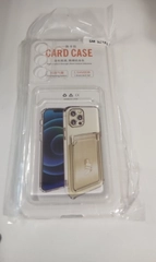 Чехол для Samsung S21 FE с карманом для пластиковой карты