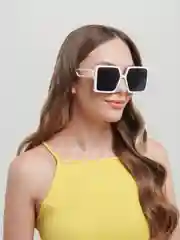 Белый очки солнцезащитные женские