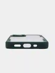 Зеленый чехол противоударный на iPhone 12 mini
