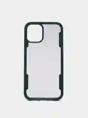 Зеленый чехол противоударный на iPhone 12 mini