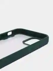 Зеленый чехол противоударный на iPhone 12 mini
