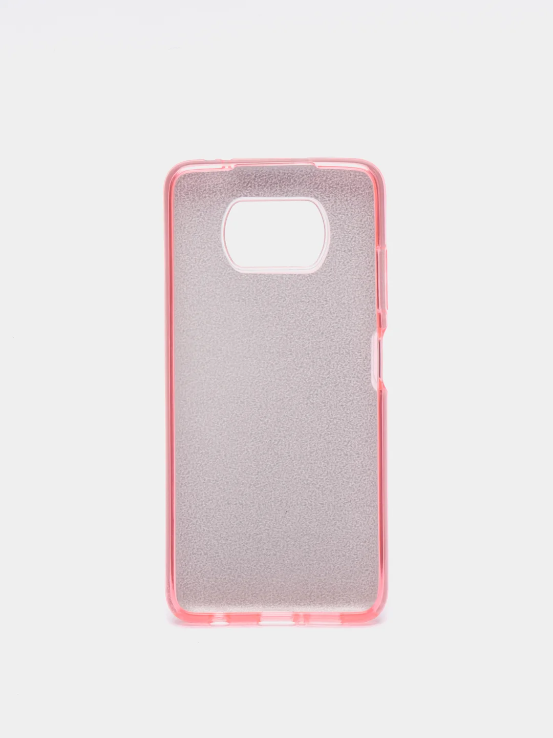 Розовый чехол Xiaomi Poco X3 силиконовый
