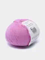 Розовый пряжа Gazzal Baby Wool 20%Кашемир 40%Мериносовая шерсть 40%Акрил 50г 175м Газзал беби вул
