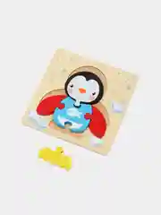 Лазурный развивающие деревянные пазлы для малышей