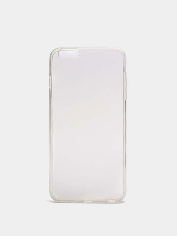 Силиконовый чехол на iPhone прозрачный