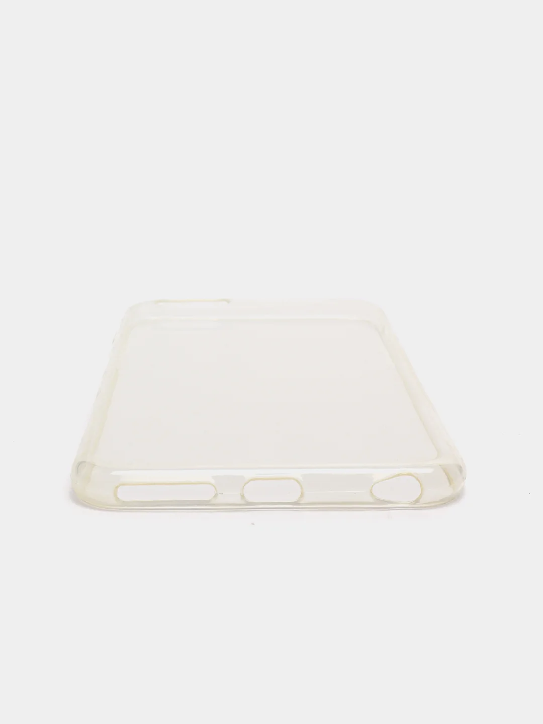 Силиконовый чехол на iPhone прозрачный