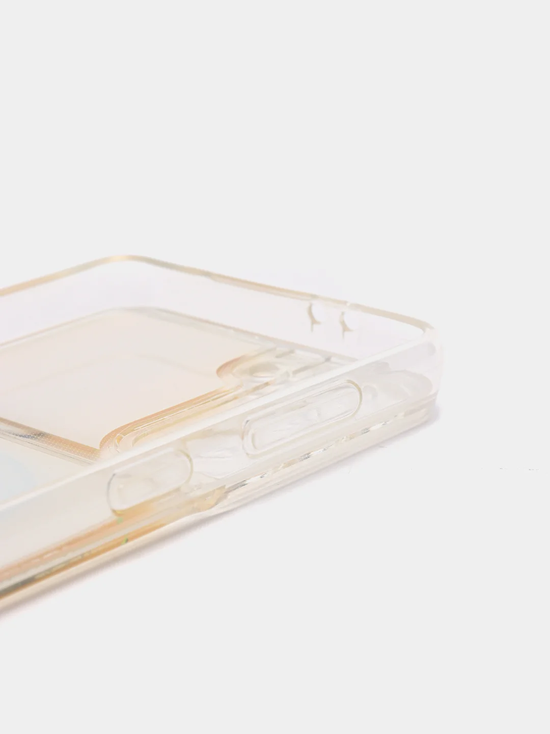 Горчичный чехол Samsung Galaxy S21 силиконовый переливающийся жидкий с блестками и защитой камеры